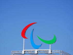 General view of the Paralympics sign