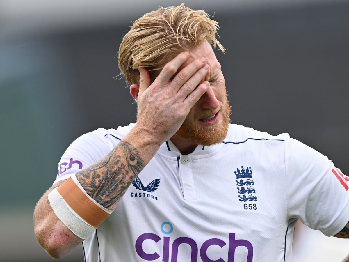 Injury scare for Ben Stokes adds to England’s woes in third Test