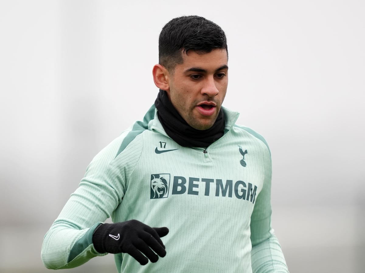 Cristian Romero back in Tottenham training but will not be ready for Hoffenheim