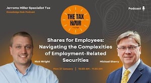 "The Tax Hour" Podcast on Employment-Related Securities