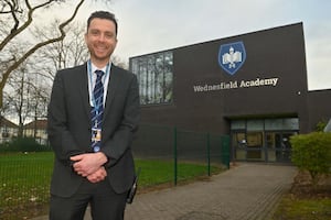 Wednesfield Academy headteacher Joe Phillips