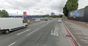 The A41 at Junction 1 of the M5 is one of the areas in Sandwell. Photo: Google Street Map