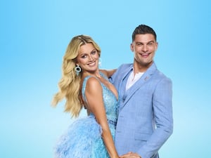 Tasha Ghouri and Aljaz Skorjanec