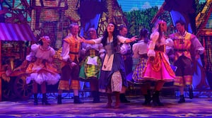 Full dress rehearsal of Beauty and the Beast at Wolverhampton Grand Theatre.