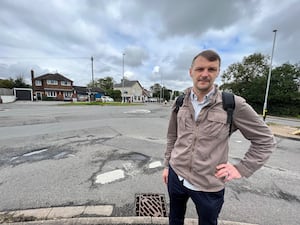 Alec Sandiford at Windmill Roundabout - by LDR, with permission for use by all LDRS partners