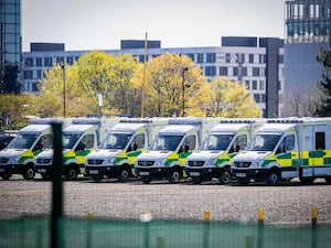 Ambulance patients will be taken to hospitals outside of Grampian (Jane Barlow/PA)