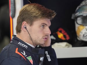 Max Verstappen puts his earphones in