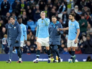 Erling Haaland was substituted against Newcastle