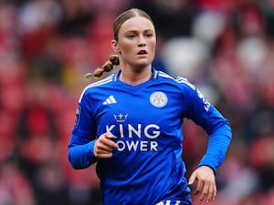 Ruby Mace in action for Leicester