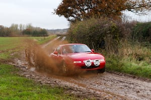 The John Bloxham Memorial Rally took place at Apley for the second time. Picture: M&H Photography. 