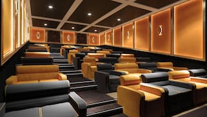 An image of the inside of the new cinema