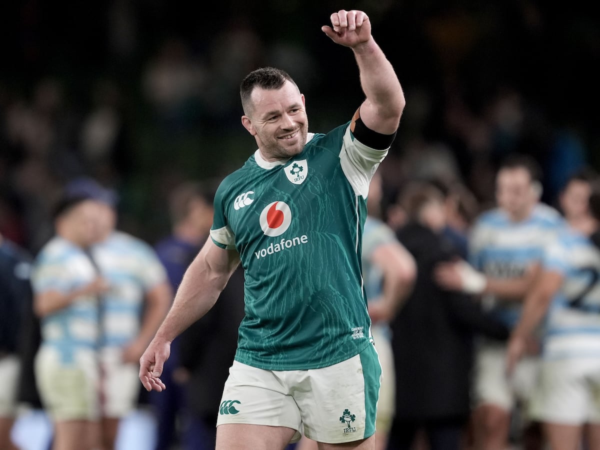 Ireland captain Caelan Doris credits Cian Healy’s longevity to cold showers