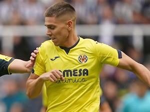 Juan Foyth in action for Villarreal