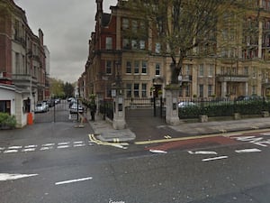 The Turkish consulate in Rutland Gardens, Knightsbridge, London