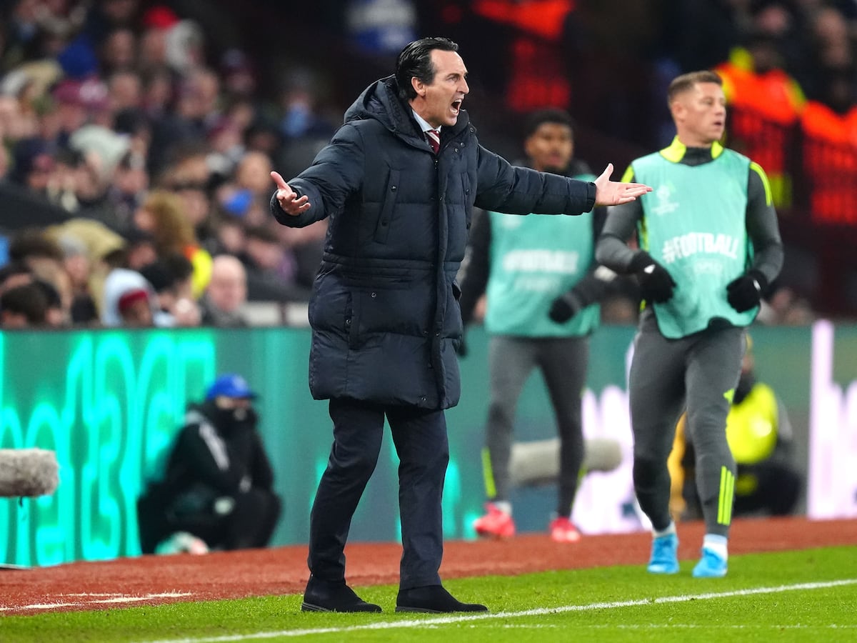 Aston Villa’s disallowed goal would have counted in England – Unai Emery