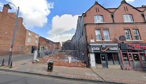 The corner of Broad Street and Thornley Street in Wolverhampton. The old buildings were demolished earlier this year. Pic: Google Maps. Permission for reuse for all LDRS partners.