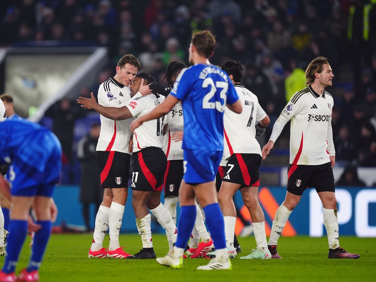 Fulham extend Leicester’s losing Premier League run to seven games