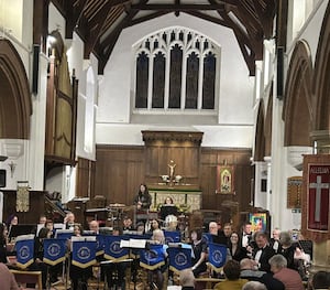 West Midlands Concert Band at St Margaret's Hasbury