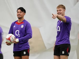 Marcus Smith (left) and Fin Smith (right) have been picked to start in England's backline against France