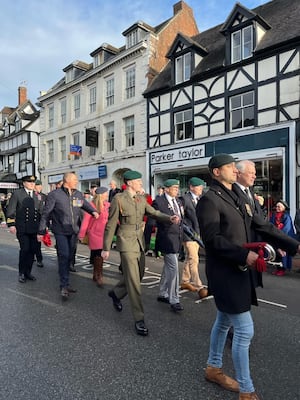 Hundreds gathered to pay their respects (picture Kirstie Hurst Knight)