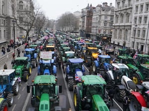 Farmers protest