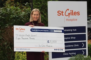 Be in with the chance of winning a top prize of £8,000 in the St Giles Hospice Winter Raffle