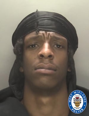 Delivio Burke has been jailed. Photo: West Midlands Police