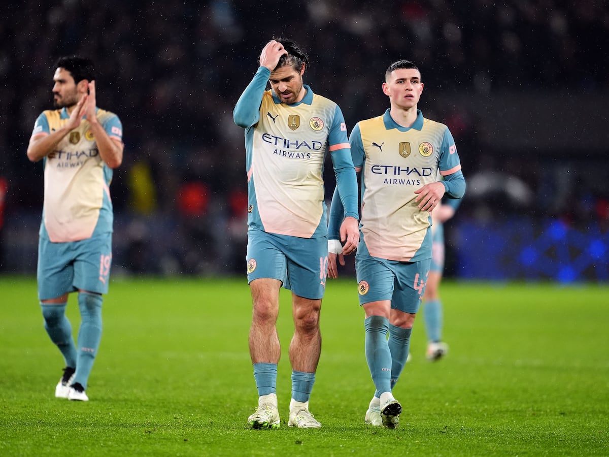 Manchester City let two-goal lead slip and suffer costly defeat against PSG