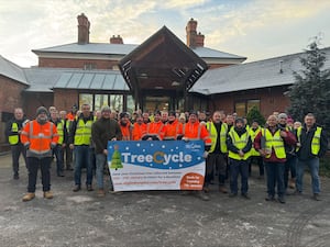 An army of volunteers who supported with TreeCycle