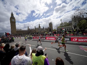 Runners at the TCS London Marathon 2024