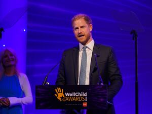 Harry speaking at WellChild Awards 2023