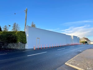 Explosion at Donegal service station