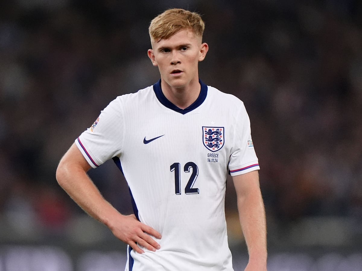 Lewis Hall: England debut still sinking in after shock at coming on in Greece