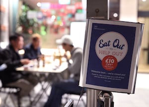 the Eat Out to Help Out scheme was set up following lockdown restrictions brought on by Covid-19. Photo: Yui Mok, PA