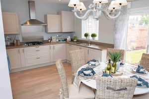 Kitchen in a typical Bromford home