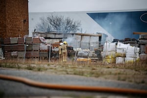 Fire at commercial site in Smethwick - Lewisham Road.