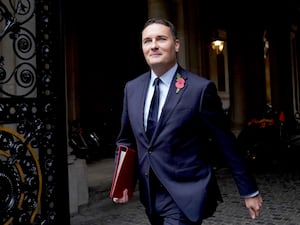 Health Secretary Wes Streeting arrives in Downing Street