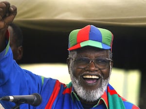 Namibian President Sam Nujoma