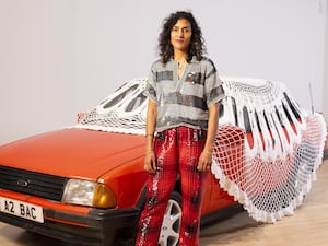 Jasleen Kaur is announced as the winner of the Turner Prize 2024 at Tate Britain, London