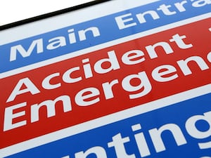 Accident and emergency sign