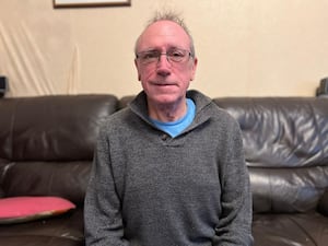 62-year-old Paul Nightingale recovering at home after surgery