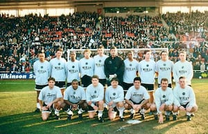 Hednesford Town vs Middlesbrough in 1997 at the Riverside Stadium. Picture: Colin Rogers