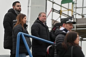 Andy Johnson was there to offer support and coach the teams