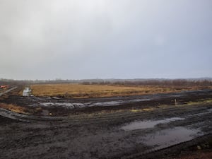 The area close to the site in Bellaghy