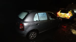 A number of cars and other vehicles were pulled over as part of the operation. Photo: South Staffs Police