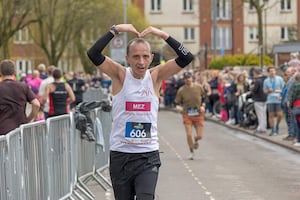 A runner at last year's Stafford Half