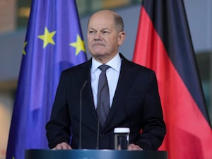 German Chancellor Olaf Scholz