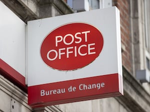 A Post Office sign