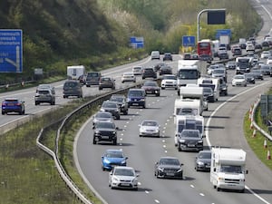 Traffic on a motorway