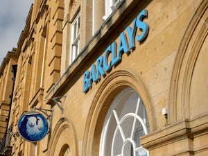 A Barclays bank branch